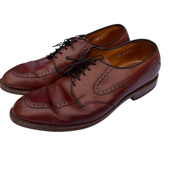 Allen Edmonds Kingsley Wingtip Oxford 10.5D Brown main image 5